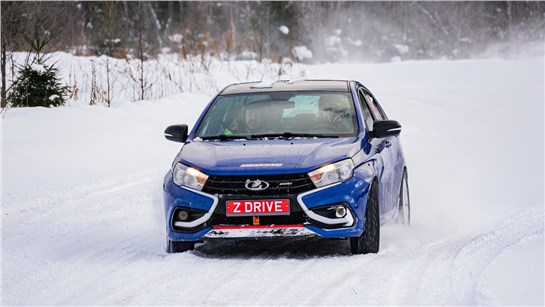 Анонс видео-теста Эксперт по ралли о Lada Vesta Sport