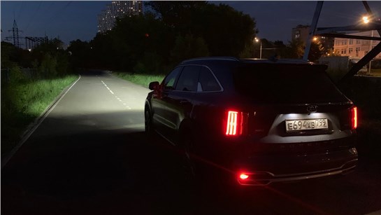 Анонс видео-теста Как светит Kia Sorento