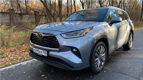 Анонс видео-теста Взял Toyota Highlander - супер семейный кроссовер . Тойота Хайлендер 2021