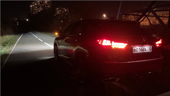 Анонс видео-теста Как светит Lexus RX