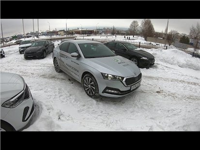 Анонс видео-теста Сравнение! Что лучше KIA? K5 или Skoda Octavia.