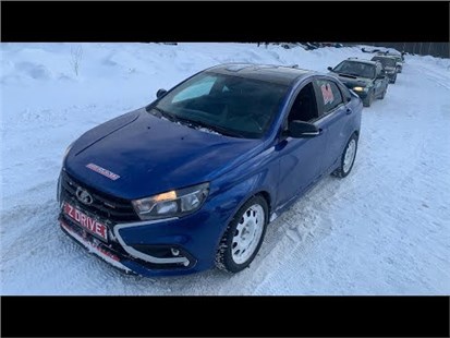 Анонс видео-теста Lada Vesta Sport на гонках - Инструктор RS Events подскажет