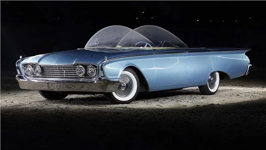 Анонс тест-драйва Космический Ford Fairlane Spaceliner 1963 года продадут на аукционе 