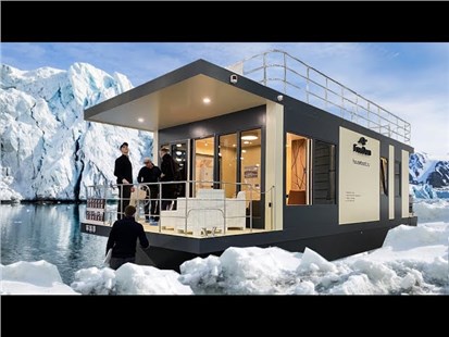 Анонс видео-теста Железный Хаусбот, Чтобы Круглый Год Жить На Воде. 