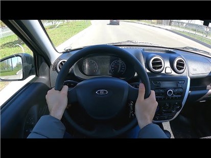 Анонс видео-теста 2018 Lada Granta АКПП POV Test Drive