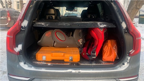 Анонс видео-теста Volvo XC90 в семье (7 мест)