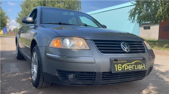 Анонс видео-теста 2002 Volkswagen Passat 1.8T 170HP первая любовь к иномарке