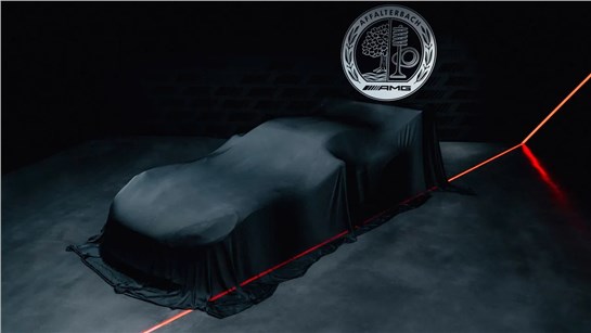 Анонс тест-драйва Mercedes-AMG готовит трековый суперкар с двигателем V8