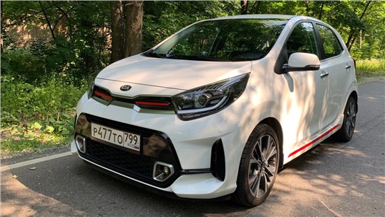 Анонс видео-теста Взял Kia Picanto - огонь снаружи, что внутри? 