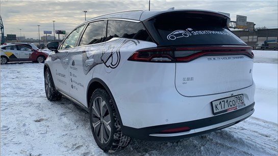 Анонс видео-теста Взял 517 сил на трассу - BYD Tang EV600D