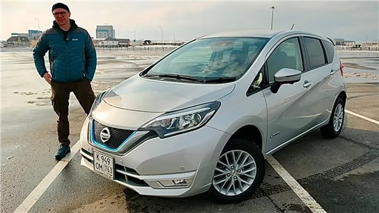Анонс видео-теста Лучше Теслы: Электрический Nissan e-Note заряжает себя сам.