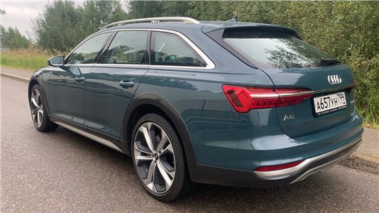 Анонс видео-теста Взял Audi A6 Allroad - на поле и по трассе: мечтаем вместе!