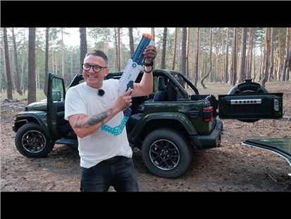 Анонс видео-теста Jeep Wrangler Unlimited крышесносный тест-драйв