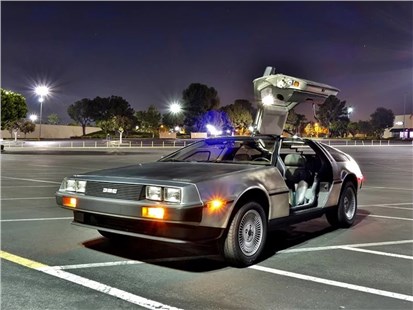 Анонс тест-драйва Легендарный DeLorean DMC-12 получил двигатель от Ferrari