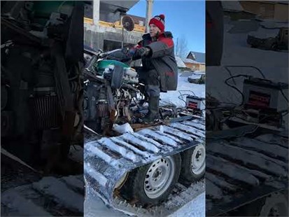 Анонс видео-теста Ультра-Урал На Гусеницах