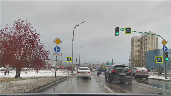 Анонс видео-теста Naberezhnye Chelny. First Snow. Driving.