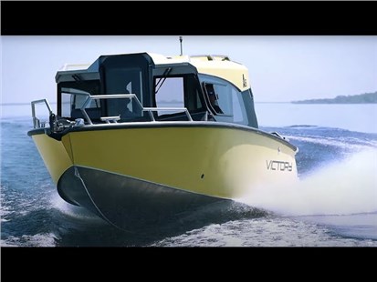 Анонс видео-теста Катер Victory A6 из России. 