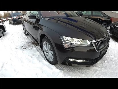 Анонс видео-теста 2021 Škoda Superb. Start Up, Engine, and In Depth Tour.