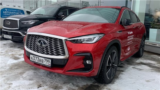 Анонс видео-теста Взял Infiniti QX55 - возрождение FX?