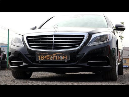 Анонс видео-теста Что скрывает этот седан? 2014 Mercedes-Benz S350 W222 Bluetec!