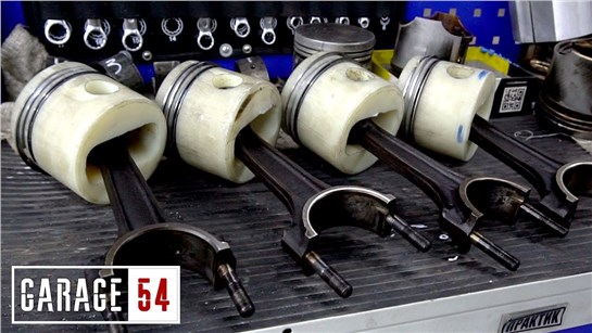 Анонс видео-теста Пластиковые поршни для двигателя