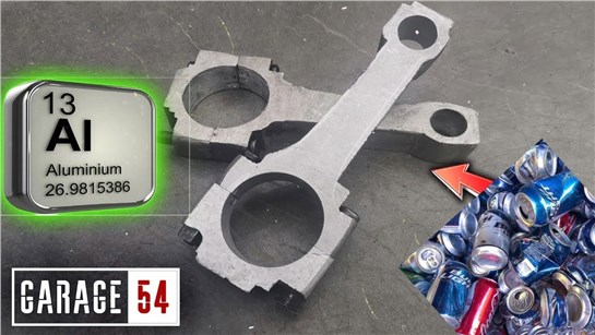 Анонс видео-теста Самодельные шатуны из Алюминиевых банок