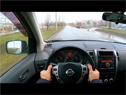 Анонс видео-теста 2009 Nissan X-Trail 2.5L POV test drive