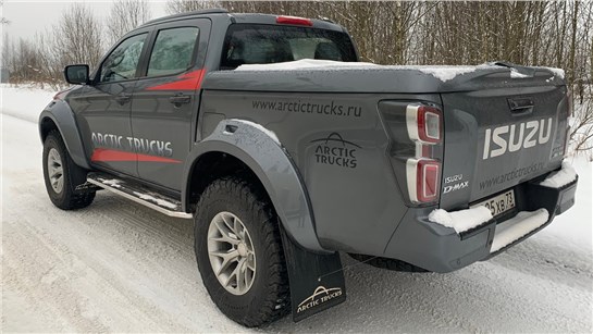Анонс видео-теста Взял Isuzu D-Max Arctic Trucks 
