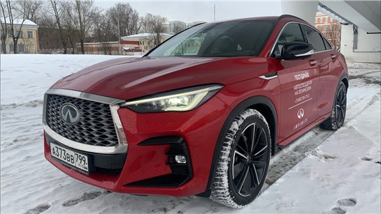 Анонс видео-теста Взял Infiniti QX55 - наследник легендарных FX