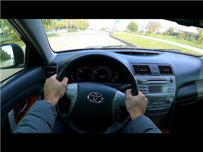 Анонс видео-теста 2008 Toyota Camry 2.4 MT POV test drive