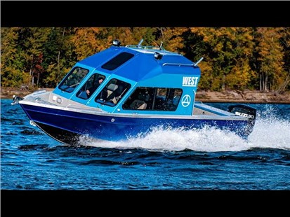 Анонс видео-теста Алюминиевый Катер с Кабиной В полный рост. Bossforr 740 West обзор Катера.