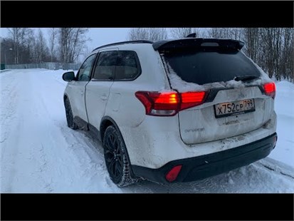 Анонс видео-теста Взял Митсубиси Аутлендер 2.0 - Поле всё, что делать? / Mitsubishi Outlander 2021 в снегах на трассе