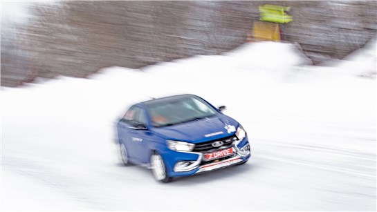 Анонс видео-теста Lada Vesta Sport на ипподроме! 
