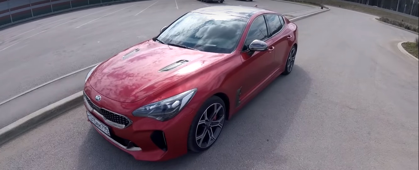 Анонс видео-теста Взял KIA Stinger - холостая ракета