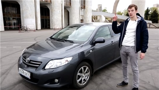 Анонс видео-теста Обзор Toyota Corolla X с роботом. На что смотреть при покупке.