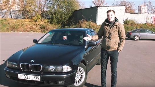 Анонс видео-теста BMW e39 528i Individual по цене новой Гранты.