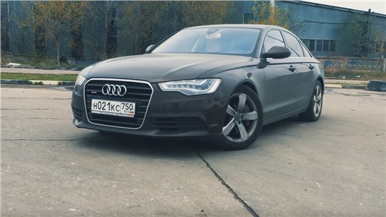 Анонс видео-теста Audi A6 C7 3.0Т 300 л.с. с пробегом.