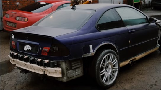 Анонс видео-теста Мы сделали выхлоп с ОГНЕМ. ЛЕГЕНДАРНАЯ BMW M3 GTR из NFS Most Wanted