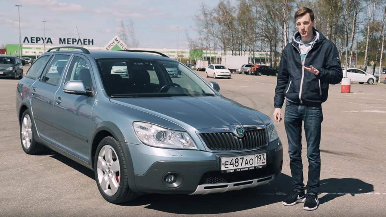 Анонс видео-теста Бешеный Сарай Skoda Octavia Scout. 340 коней.