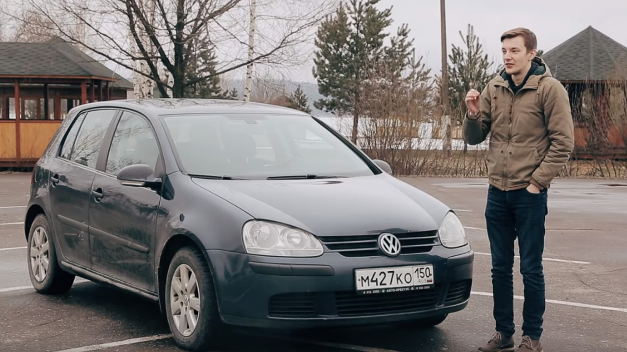 Анонс видео-теста Почему VW Golf 5 ДЕШЕВЛЕ, чем новая ПРИОРА в минималке?