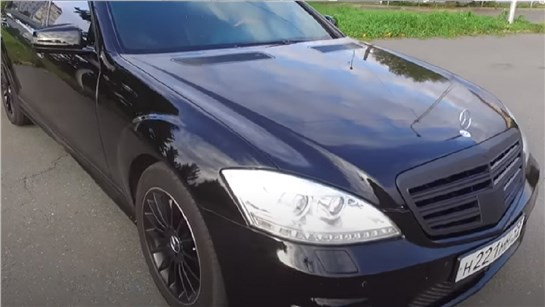 Анонс видео-теста Mercedes W221. Не для слабонервных!