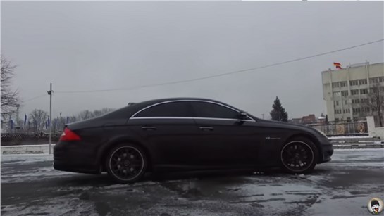 Анонс видео-теста Mercedes CLS500. Банан на колесах - понтовый бл...воз!