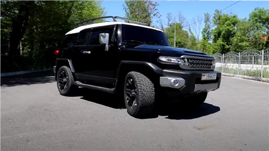 Анонс видео-теста Toyota FJ Cruiser. В это трудно поверить, но... !