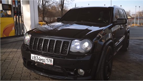 Анонс видео-теста Он покорил меня. Беспощадный Grand Cherokee SRT-8