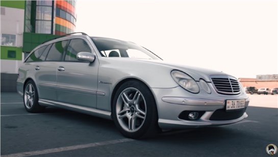 Анонс видео-теста Mercedes Benz W211 5.5 AMG Универсал - наглое двуличие