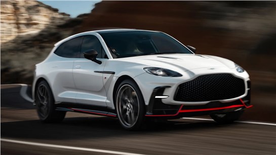 Анонс тест-драйва Aston Martin представил мощный кроссовер DBX S 