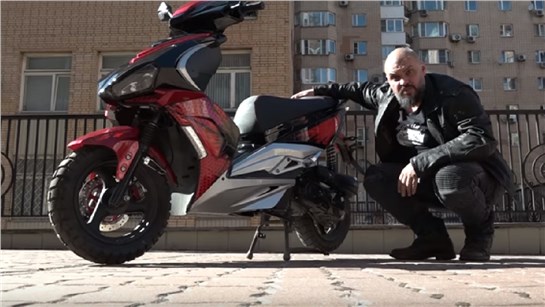 Анонс видео-теста Скутер-подделка?! Italjet Dragon 50cc из Китая #МОТОЗОНА №57