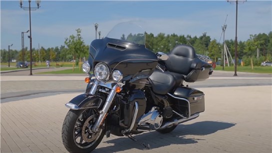 Анонс видео-теста Не электричка! Harley Davidson Ultra Limited #МОТОЗОНА №31