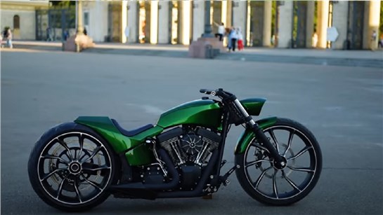 Анонс видео-теста Такого Харлея вы не видели: VINCI, Harley Davidson Softail кастом #МОТОЗОНА №30