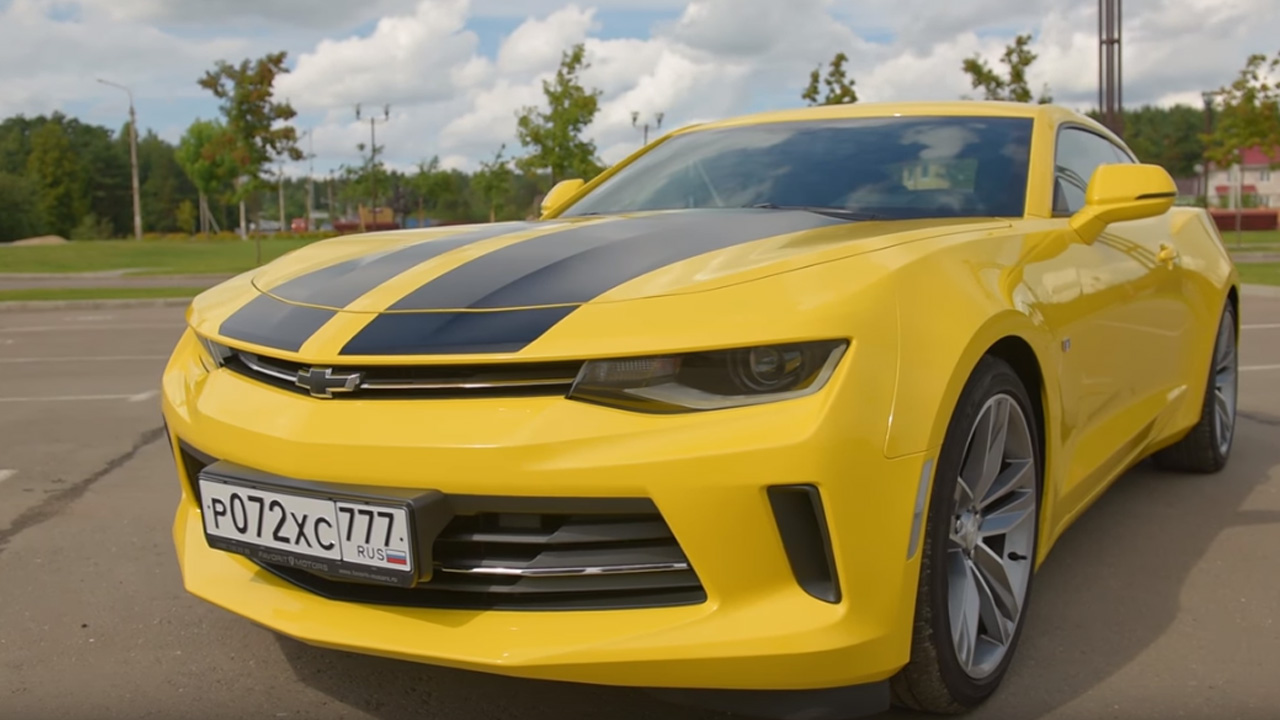 Анонс видео-теста ТРУЪ?!! Новый Chevrolet Camaro 2017 #СТОК №48